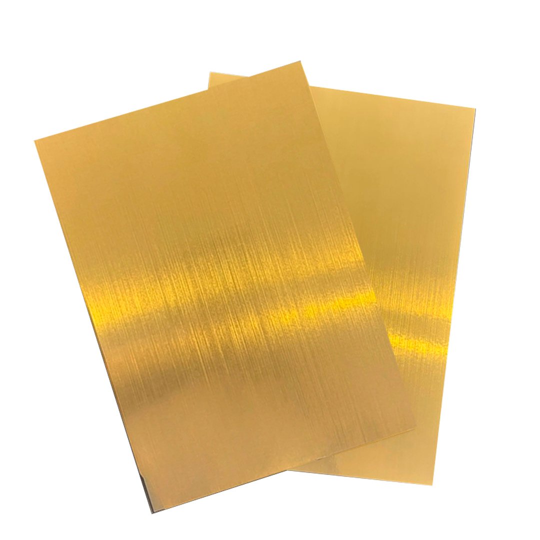 PAPEL A4 ESPECIAL ADHESIVO DORADO CEPILLADO 210GR X  20 HOJAS OFFICE (60 X BOX)  PAPEL FOTO FOTOGRAFICO COMPATIBLE C/IMPRESORAS INKJET Y LASERJET ??